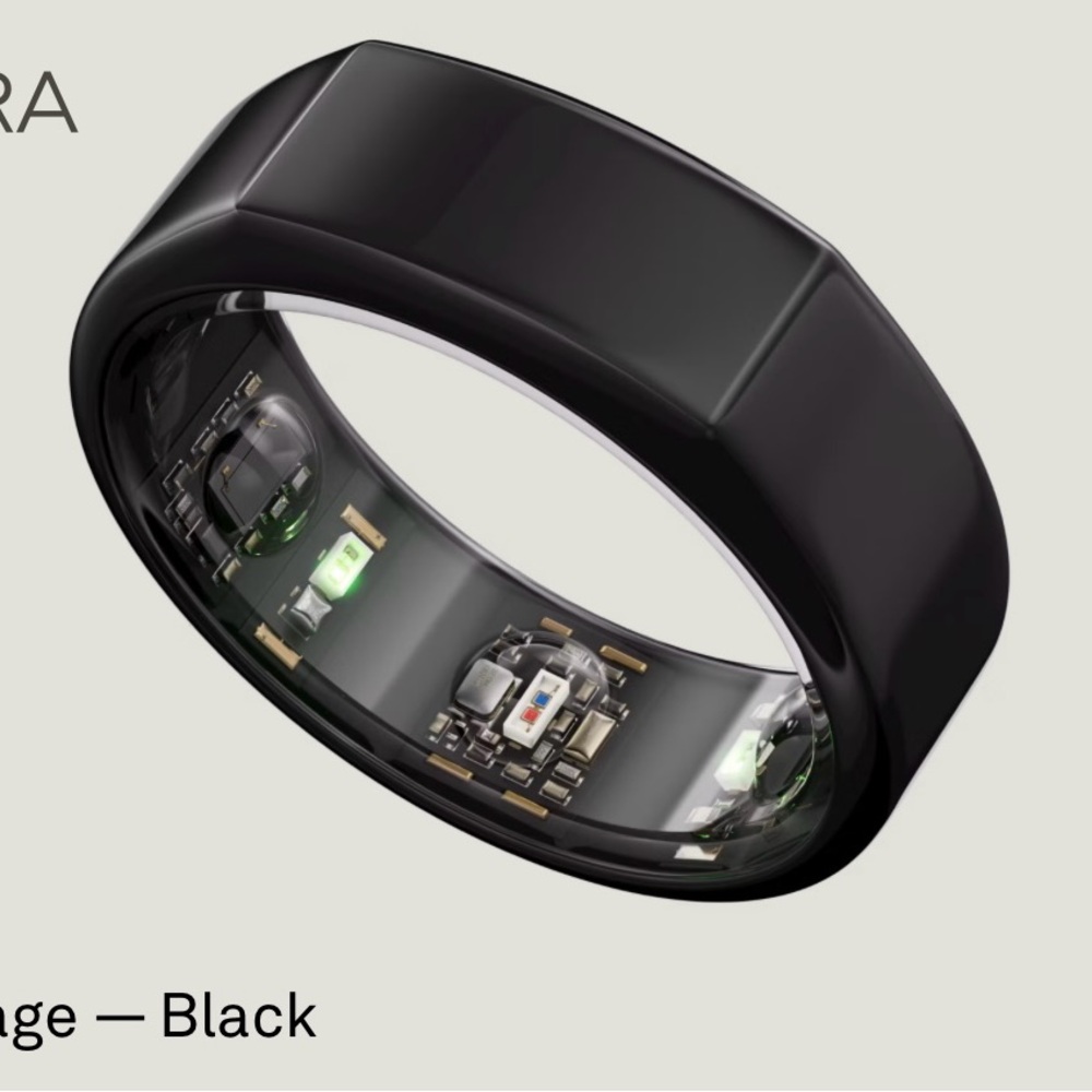 Oura Heritage Black Ring size 9 NIB